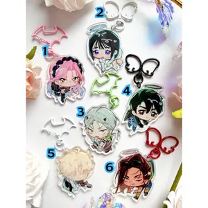 Alien stage keychains, Sua, Ivan, ALNST Fan merch