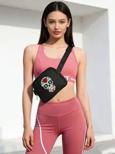 One piece,Unisex Sports Gym Bag, Lightweight Running Waist Pack, Large Capacity Travel Backpack, Outdoor Cloth Belt Bag, New Single Shoulder Crossbody Bag