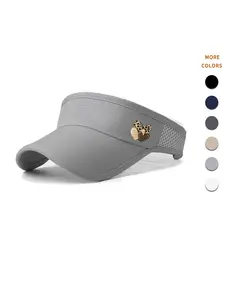 1 Hollow-Out Sports Sun Visor, Outdoor Sports Style, Sweat-Absorbing and Quick-Dry, Breathable and Sun-Protective, Adjustable Fit, Unisex, Ideal for Outdoor Running, Fitness Workouts, and Cycling Activities.
