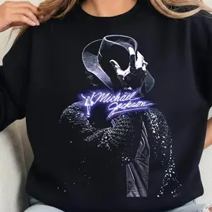 Michael Jackson Halftone King of Pop 90s Graphic Tee, King of Pop Music MJ Youth Shirt, Michael MJ King of Pop Music T-Shirt for Men, Women and Kids