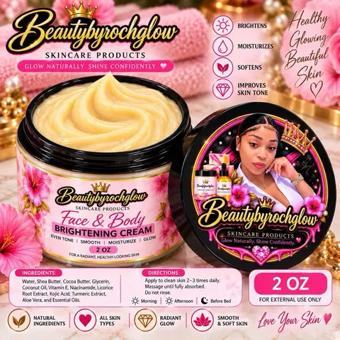 Beautybyrochglow Face and Body Cream 2oz