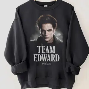 Vintage Team Edwardd Cullen Sweatshirt, Twiilight Movie Sweater, Bella Swan The Twiilight Saga Jacob Loca 90s Shirt ,Movie Tee, Gift For Men & Women