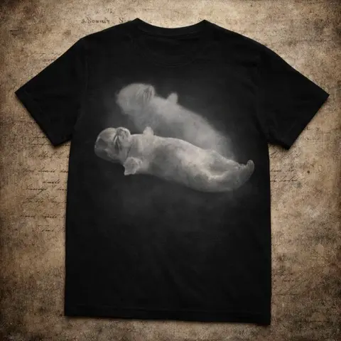 Ghost Cat T-Shirt, Cat Lover, Animal Tee, Gifts Shirt, Unisex Vintage Graphic Tees Gothic Grunge Y2k Emo Scene Amity Affliction Style Clothes Men Women Streetwear