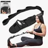 DMoose Unisex Portable Foot & Calf Stretcher - Adjustable Durable Nylon Straps, Reinforced Stitching, Custom Fit, Neoprene Padding, Carry Bag - Alleviates Pain, Enhances Leg Flexibility (Plantar Fasciitis, All Fitness Levels)