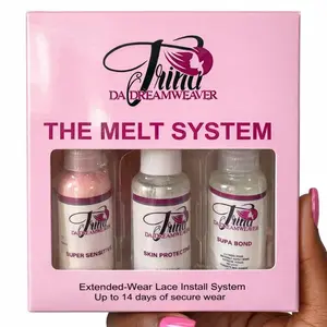 Trina Da Dreamweaver The Melt System - Premium Lace Hold System for Up to 14 Days of Secure Wear with Skin Protection & Supa Sensitive Bond