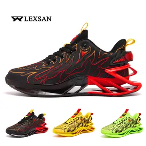 men's Slip on Walking Running Shoes Blade Tennis Casual Fashion Sneakers Comfort Non Slip Work Sport Athletic Trainer