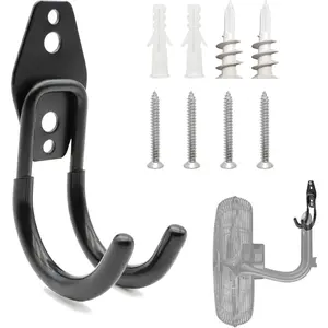 Wall Fan Mounting Bracket - Convert Floor to Wall Fan - Industrial Grade Includes Drywall and Plaster Screws