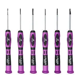 Micro Scrwedriver Set Magnetic Precision Screwdriver Set, Phillips And Slotted End Cap Mini Screwdriver Set Rotatable For Watch Electronic Computer Repair Hand Tools