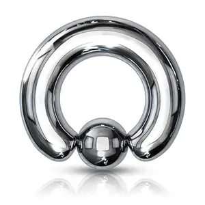 Fifth Cue | Titanium IP Steel Bead Rings | Surgical Implant Grade | Multiple Gauges