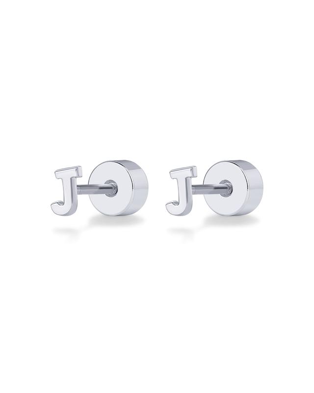 PAVOI 14K Gold Plated Initial Flatback Earrings for Women - Earscape-Friendly Studs - Trendy Fashion Jewelry PAVOI 14K Gold Plated Initial Flatback Earrings for Women - Earscape-Friendly Studs - Trendy Fashion Jewelry