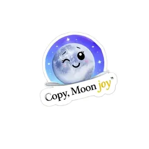 10 ops Copy Moon Joy Sticker Pack, Artemis II Mission Sticker, NASA Moon Landing Sticker