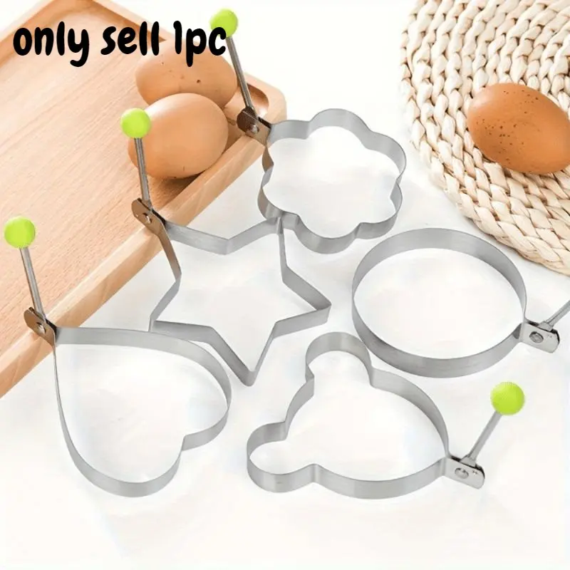 Creative Thickened Stainless Steel Fryer Fry Egg Mold Fry Egg Ring Fry Egg Mold