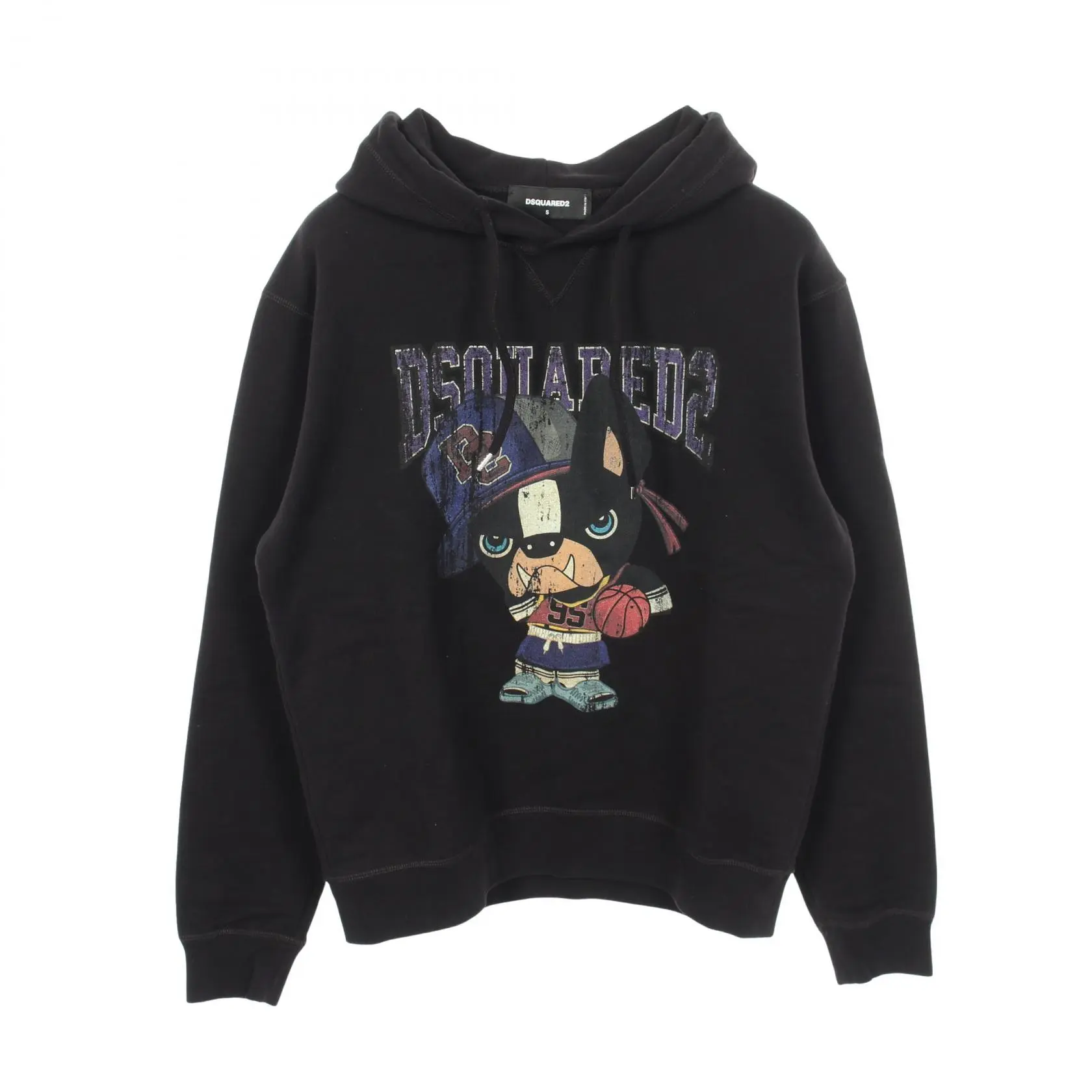 Pre-owned DSQUARED2 Cotton Small Leather Goods CIRO Hoodie