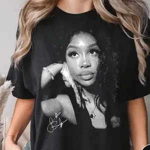#SZAaa Album Cover T-Shirt, Vintage Style Graphic Tee, Fan Concert Merch, Grand National Tour 2025 T-Shirt, #SZAaa Tour Merch, Rap Concert Tee