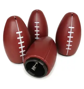 Sports Ball Shaped Automatic Bottle Opener, Soccer Baseball Rugby Pop Top Beer Opener, Portable Magnet Cap Catcher for Bar Home Party Drink Accessory