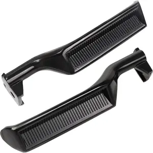 Interior Metal Door Handle for Ford F150 F250 F350 Bronco F53 F59 F800 1987 1988 1989 1990 1991 1992 1993 1994 1995 1996 1997 Front Rear Left Driver Right Passenger Side, Replaces #   77177, 77178