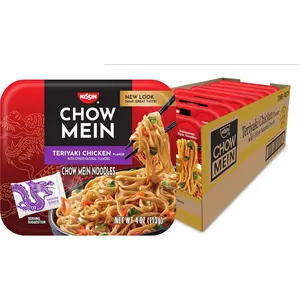 Chow Mein Noodles, Teriyaki Chicken, 4 Ounce (Pack of 8)