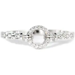 925 Sterling Silver Rings, Pinky Ring for Women, Thumb Ring, Circle Statement Rings for Women, Unique Womens Gifts