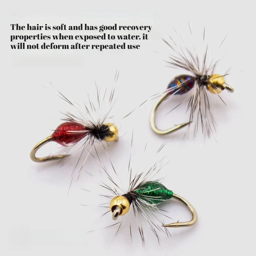 Lure Feather Fly Hook Micro Mosquito Single Hook Modified Bionic Insect Fishing Hook for White Bar Mackerel Mouth Lure Feather Fly Hook Micro Mosquito Single Hook Modified Bionic Insect Fishing Hook for White Bar Mackerel Mouth