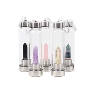 Crystal tower point water bottles