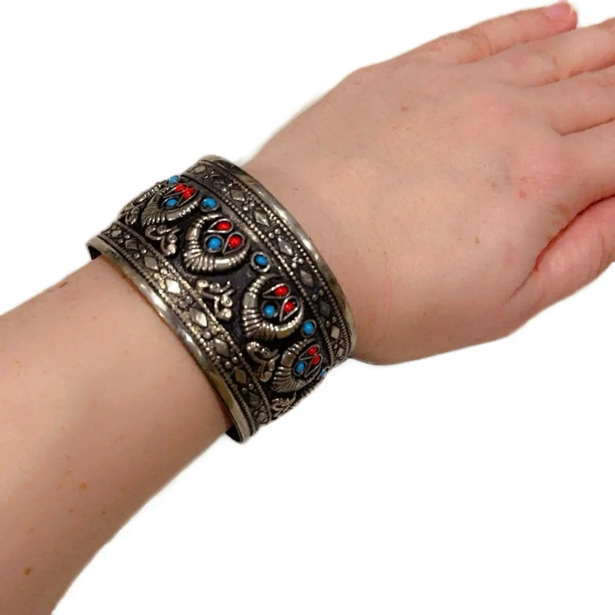 Afghan handmade traditional bracelet cuff