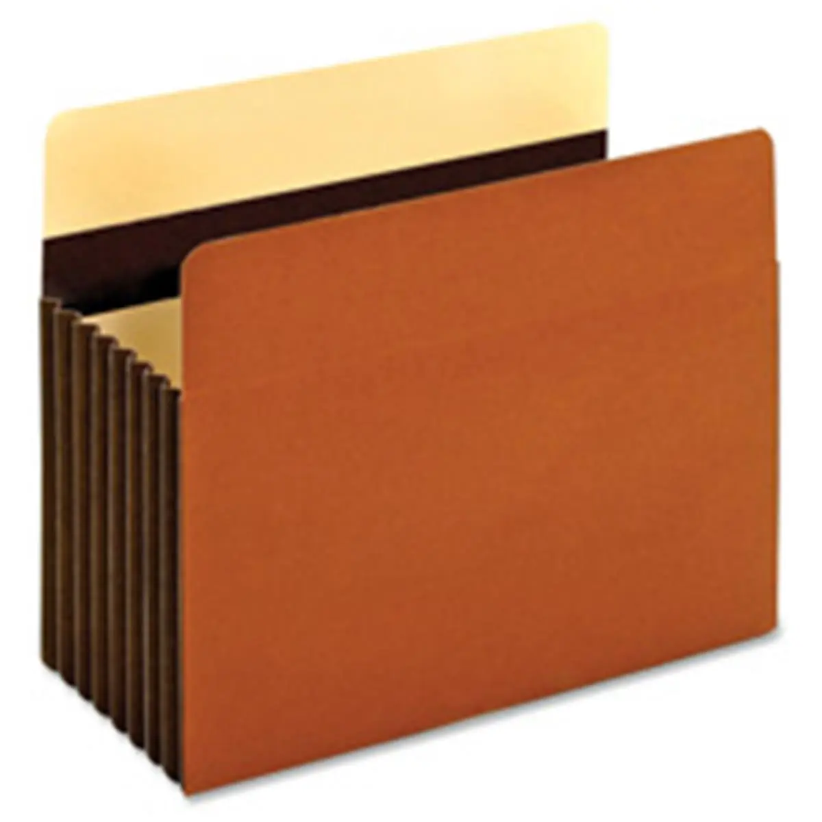 Pendaflex 212 MAIN Heavy-Duty Brown Gusseted Tyvek-Reinforced Fully Lined Accordion File Pockets - Heavyweight Office Organizer with Extra-Thick Covers, Front Flap, Protects Against Tearing, For Organizing Largest Files & Limited Drawer Space Alternatives
