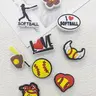 Cartoon Softball Sport Series Shoe Charm Set, Decorative Shoe Accessories, Cute Shoe Charms, 9pcs DIY Shoes Decoration for Clogs, Shoes Decorations for Women & Men