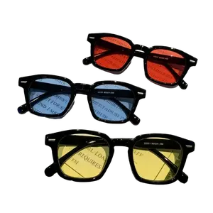 3-Pack Unisex Vintage Rectangle Cat Eye Sunglasses Fashion Retro Design UV400 Protection for Daily Wear & Casual Outings