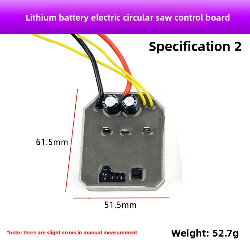 Circular Saw Control Board [1 Piece] Speed Adjustm