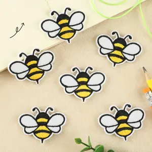 10pcs Colorful Embroidered Patches DIY for Clothes Hats Bags, Vintage Sew-on Badges for Repair or Decoration