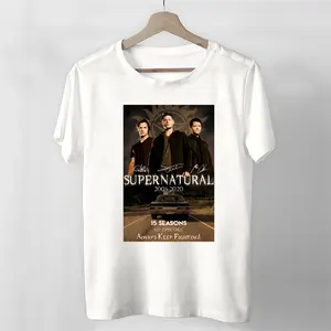 Supernatural 15 Seasons 327 Episodes Always Keep Fighting Shirt for Man for Women Shirt for Men Tee Women for Boys Birthday Gift T Shirt Love Shirt