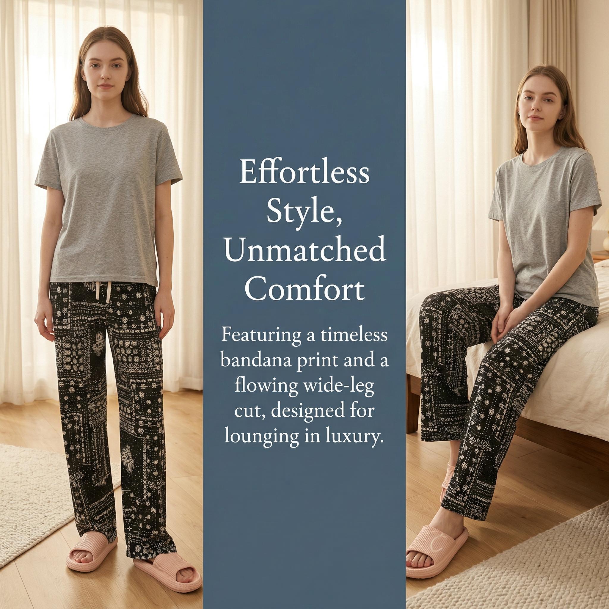 Women's Casual Wide Leg Sport Pants, Casual Sporty Trousers, Perfect Choice for Spring & Summer, Comfortable Fashion Design, Ideal for Daily Wear