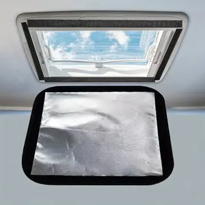RV Reflective Vent Cover RV Vent Shade- 16.5"*16.5" RV Reflective Skylight Cover With Aluminum Film RV Skylight Sun Shield Shade RV Roof Vent Shade