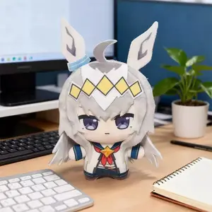 10CM Kawaii Uma Musume Plush Toys Cartoon Anime Game Character Merchandise Keychain Cosplay Peripheral Doll Kid Collectible Gift