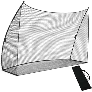 Golf Practice Net 10x7 FT, Golf Hitting Nets for Backyard, Includes Carry Bag, Perfect for Swing and Chipping Training, Outdoor and Indoor Portable Training Golf Equipmet