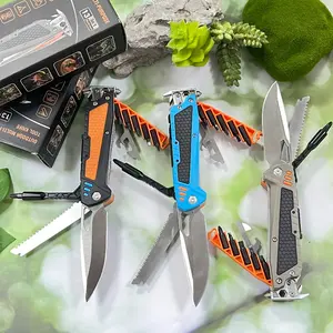 13 in 1 Multifunctional Tool Combined with Multiple Functions Such As Screwdriver And Bottle Opener, Available in Three Color Schemes, Is a Practical Multifunctional Tool for Men'S Maintenance/1pc