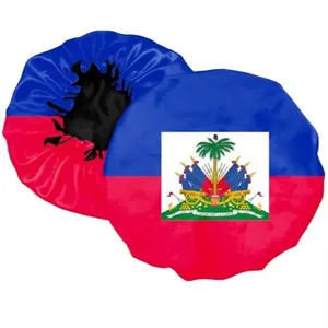 Custom Hair Bonnet - Custom Flag Hair Bonnet, Fits All Head Sizes, One Size Fits All, Silk Material, Casual Accessory