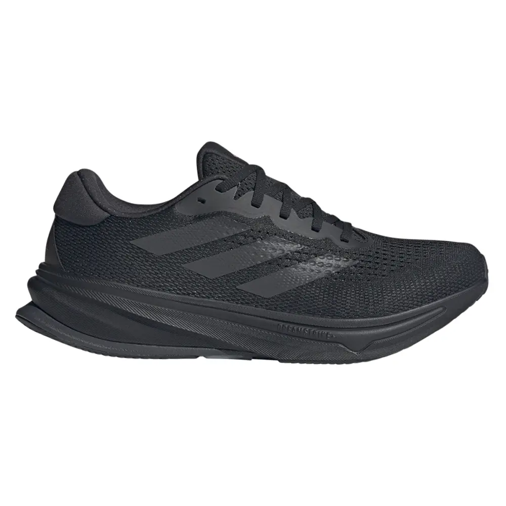 adidas Mens Supernova Rise Running Sneakers Shoes - Black adidas Mens Supernova Rise Running Sneakers Shoes - Black