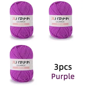 Multi Strand Diy Yarn Can Be Hand Twisted with Acrylic Yarn in Multiple Colors Suitable for Crochet Gifts for Beginners and Adul NONE