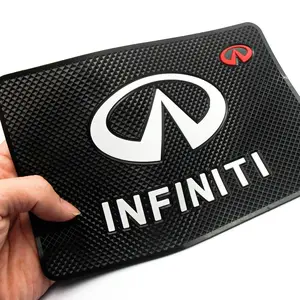 Infiniti Car Interior Anti-Slip Mat, Phone Key Storage Pad, Durable Material, Easy Installation, Perfect Fit for Infiniti Models