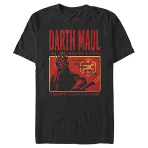 Men's Star Wars Halloween Darth Maul Deadly Assassin T-Shirt