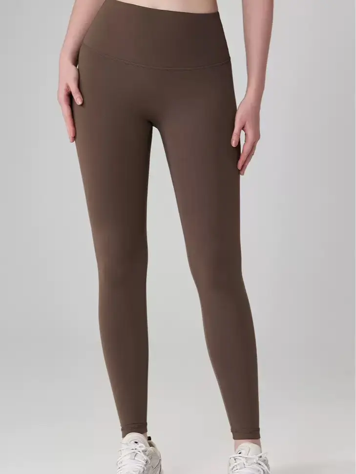 Shapes Fitness Club Nulu High-Rise Pants Yoga Leggings for Fitness 25" High-Rise Design 80% Nylon 20% Spandex Versatile Workout Leggings