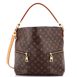 Pre-owned Louis Vuitton Canvas Coated Shoulder Bags Melie Handbag Monogram Canvas by Rebag