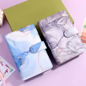 Marble Pattern Portable Notebook, Ideal for School Writing, Science Notebooks, Math Notebook, Home School Assignments, Family Office Tasks, 7.5x5.1 Inches