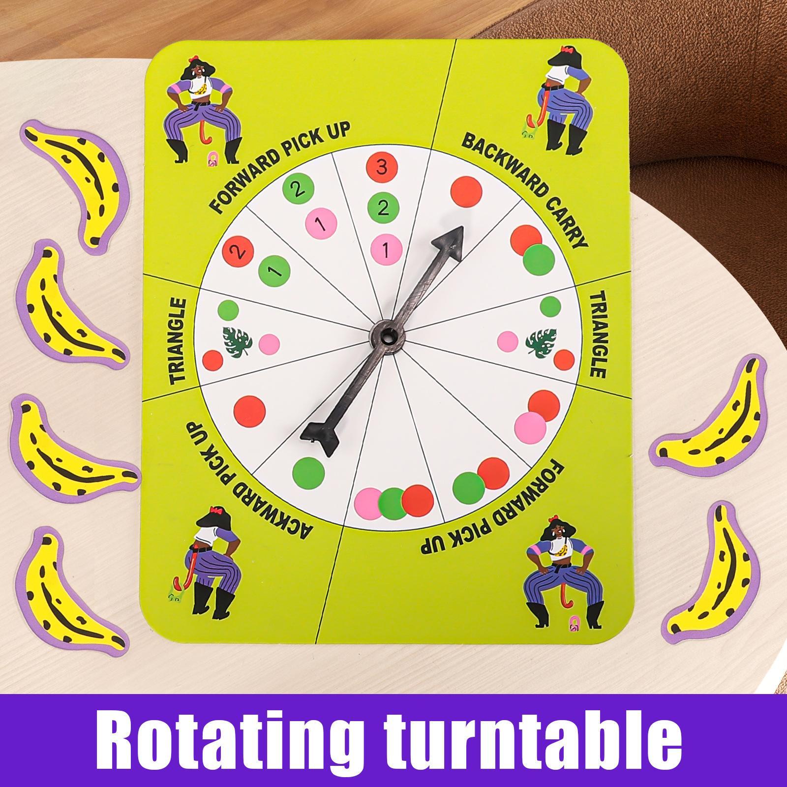 Monkey Tail Toss Party Game, Inflatable Ring Toss Game for Kids Adults, Fun Family Game for Birthday, Carnival, Indoor Outdoor $EFT