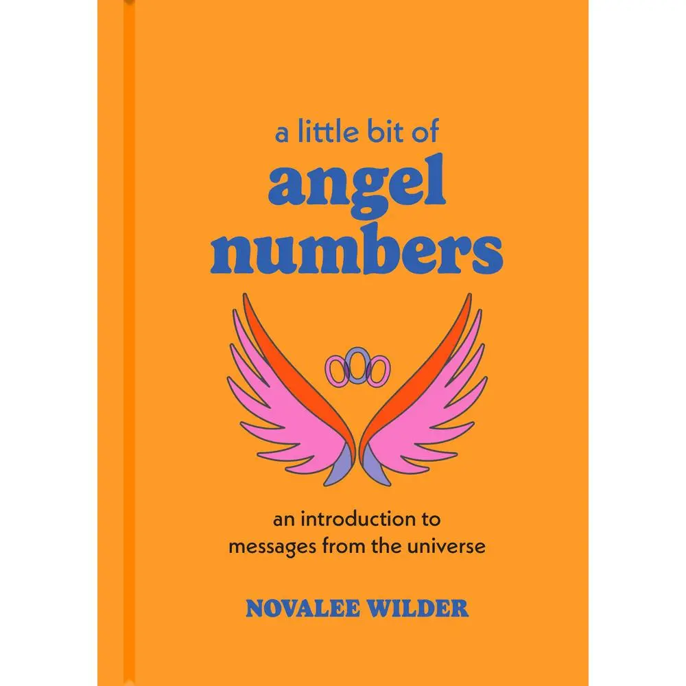 Used Hardcover Book - A Little Bit of Angel Numbers: A Beginner-Friendly Guide to Deciphering Spiritual Codes from the Universe by Novalee Wilder, English Edition, 0.73 lb