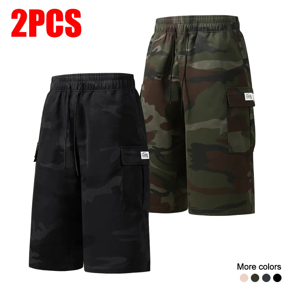 2 Pieces - Black + Army Green