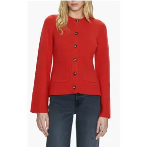 Dani Cardigan- Rouge Red