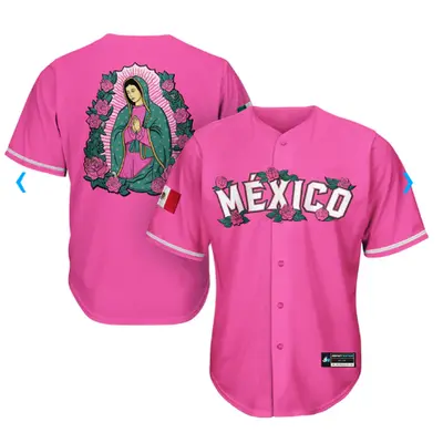 Mexico Guadalupe Jersey Pink TikTok Shop