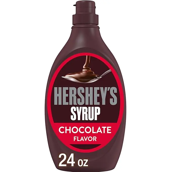 Chocolate Syrup Bottle, 24 oz